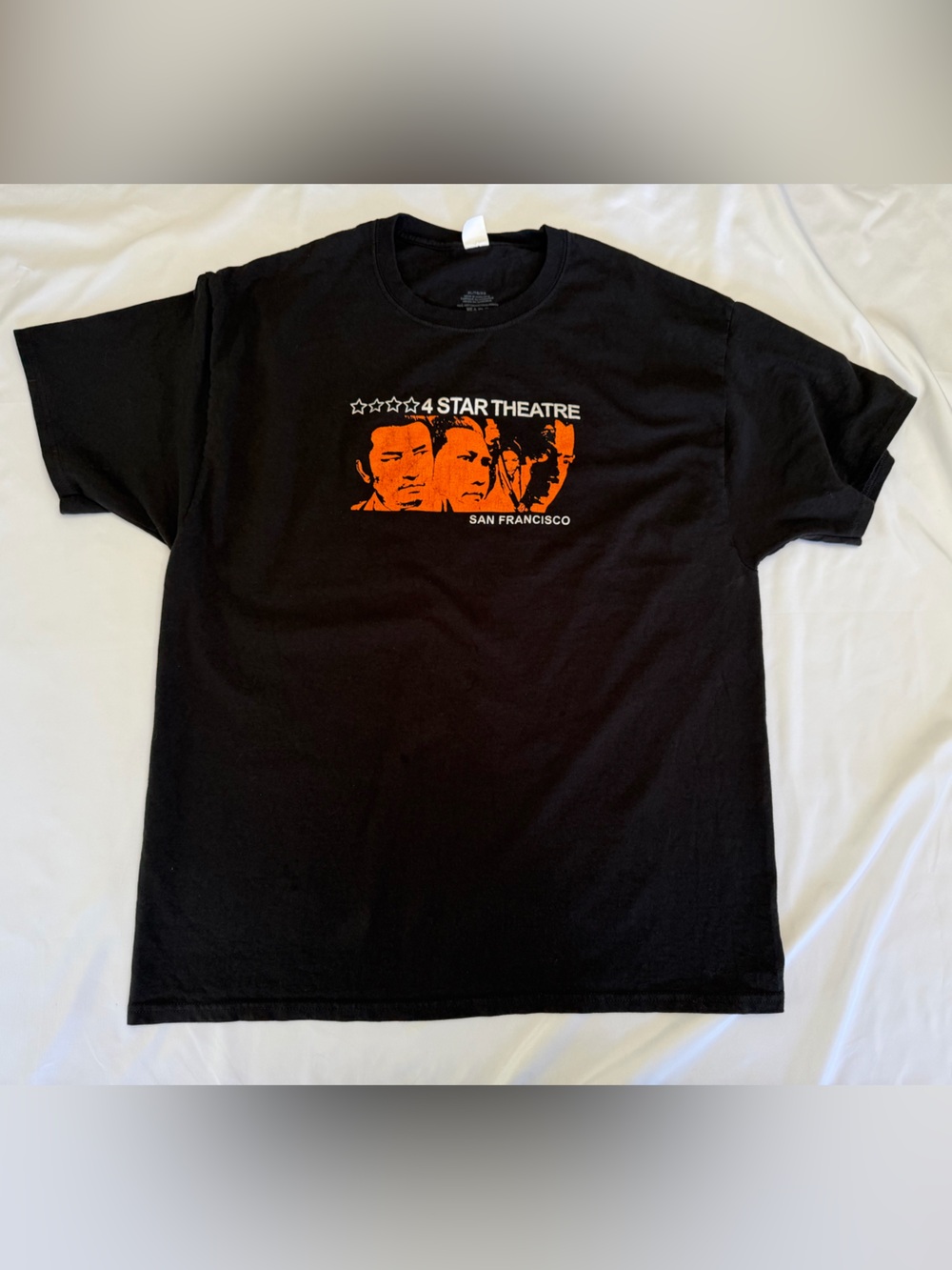 Black 4-Star Theatre Graphic Tee - San Francisco